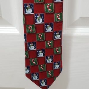 Yule Tide Greetings Hallmark Tie